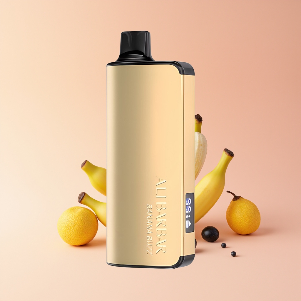 ALIBARBAR INGOT 9000 PUFFS BANANA BUZZ