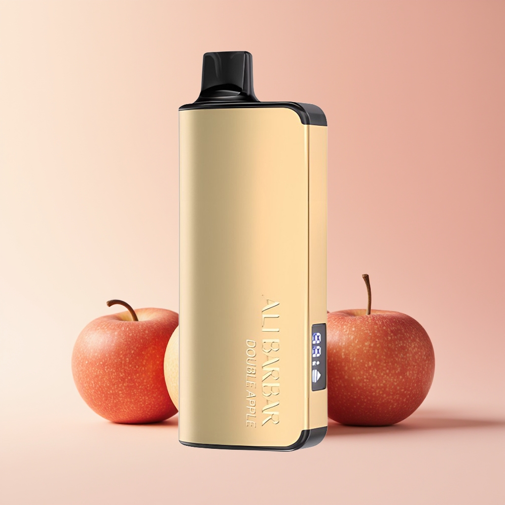 ALIBARBAR INGOT 9000 PUFFS DOUBLE APPLE