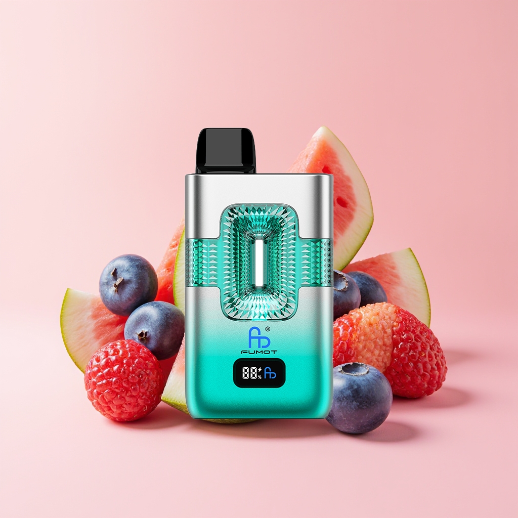 FUMOT ECO 2IN1 50K PUFFS BLUEBERRY HUBBA BUBBA & WATERMELON HUBBA BUBBA