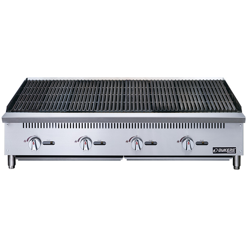 DCCB48 48 in. W Countertop Radiant Boiler/DCRB48 48 in. W Countertop Charbroiler