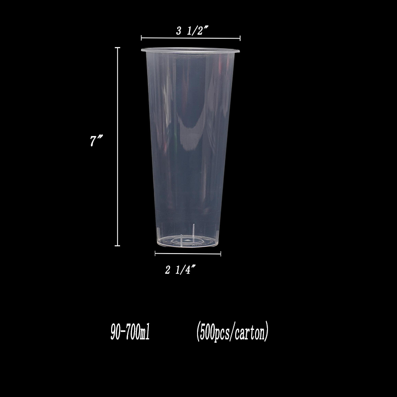 90-700ml / 22oz PP Injection Cup 500pcs/Case