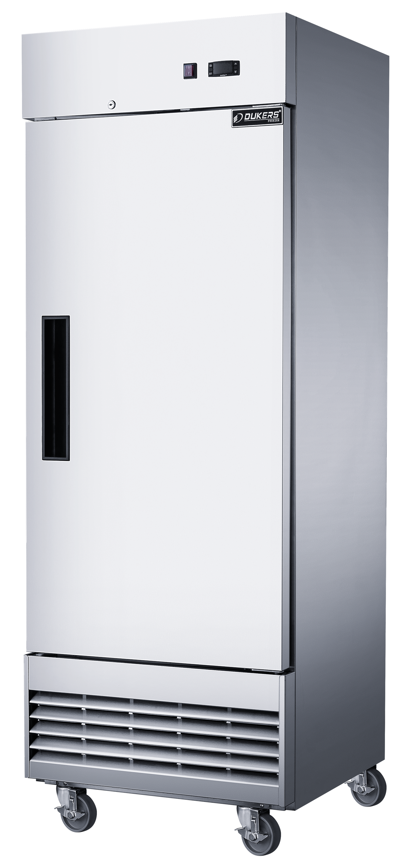 D28EF Compact Single Door Commercial Freezer in Stainless Steel