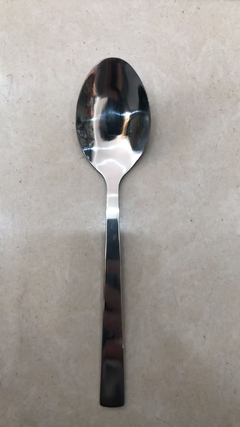 Spoons and forks of Western tableware in buffet restaurants