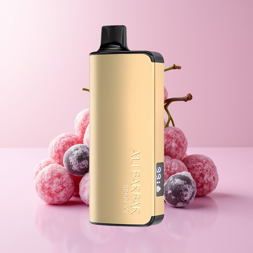 ALIBARBAR INGOT 9000 PUFFS GRAPE ICE