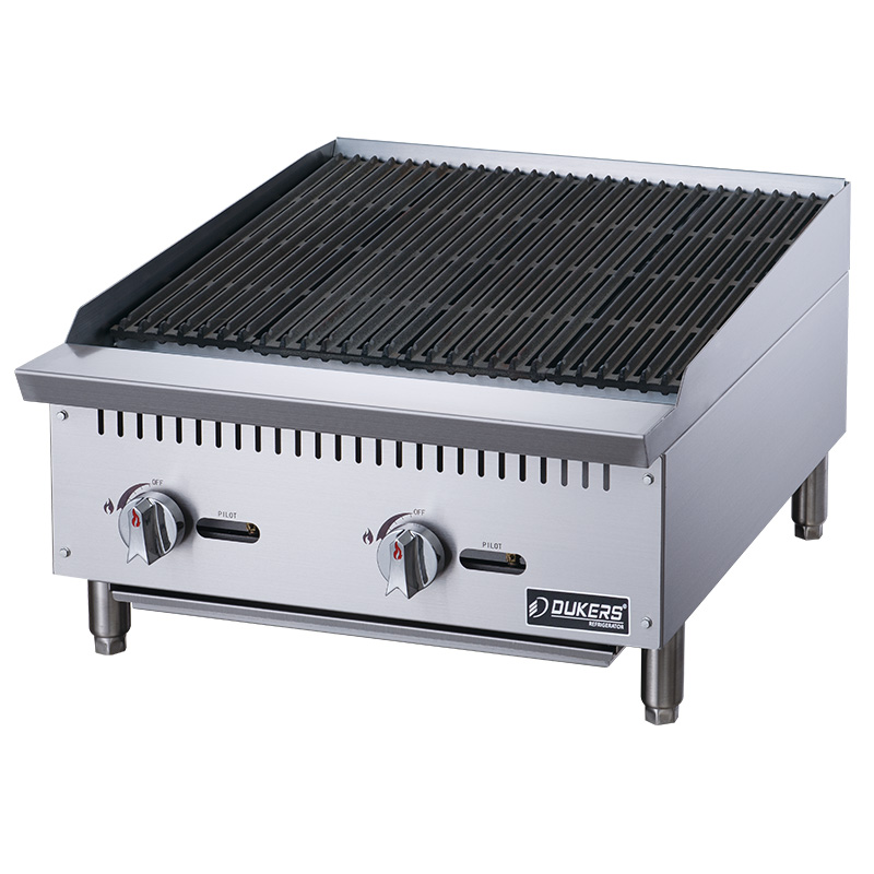 DCCB24 24 in. W Countertop Radiant Boiler/DCRB24 24 in. W Countertop Charbroiler