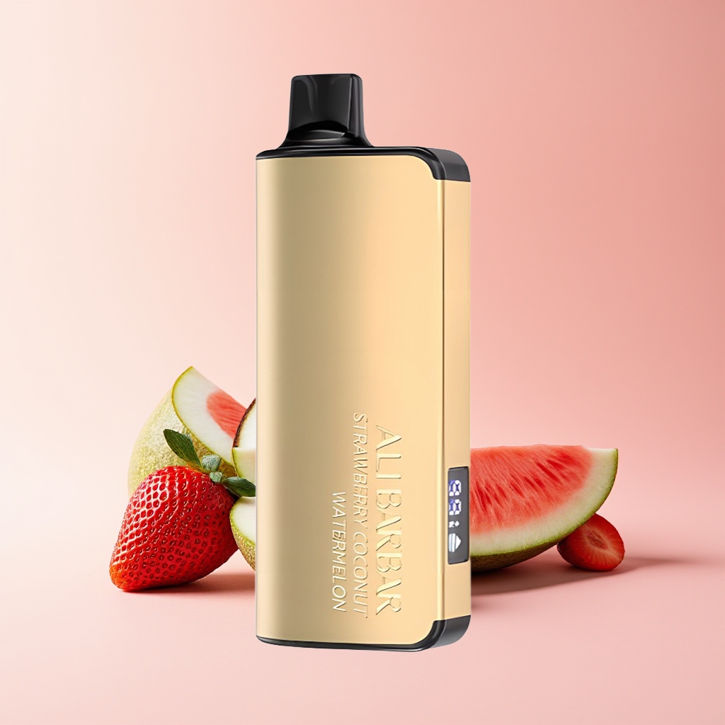 ALIBARBAR INGOT 9000 PUFFS STRAWBERRY COCONUT WATERMELON