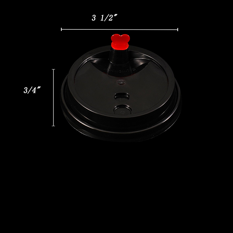 90mm Caliber Injection Molded Cup Lid, 1000pcs/Case