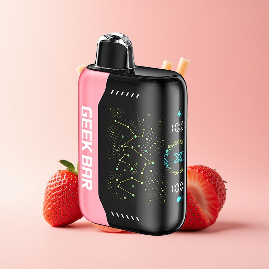 GEEK BAR PULSE X 25000 PUFFS SOUR STRAWS