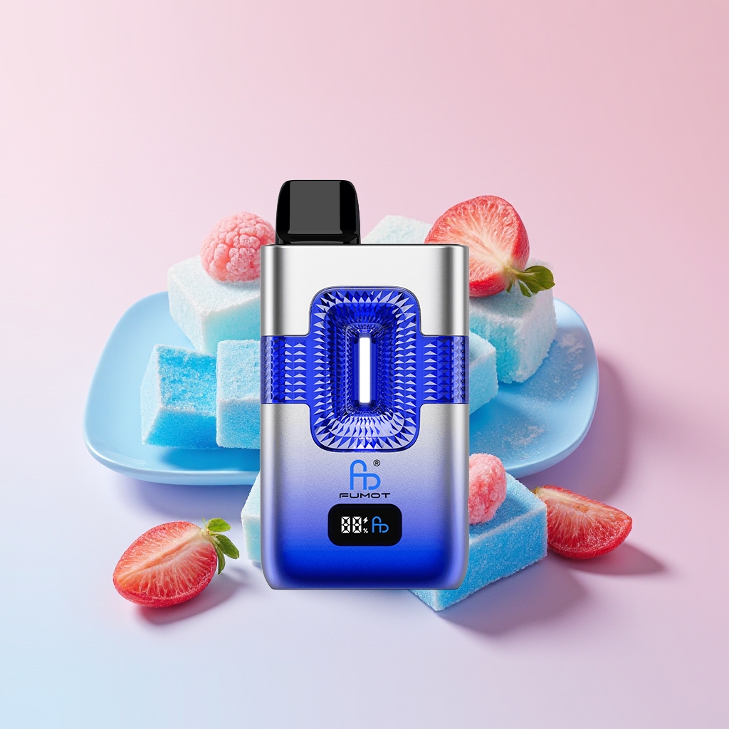 FUMOT ECO 2IN1 50K PUFFS BLUE RAZZ GUMMY BEAR & BLUE RAZZ ICE POP