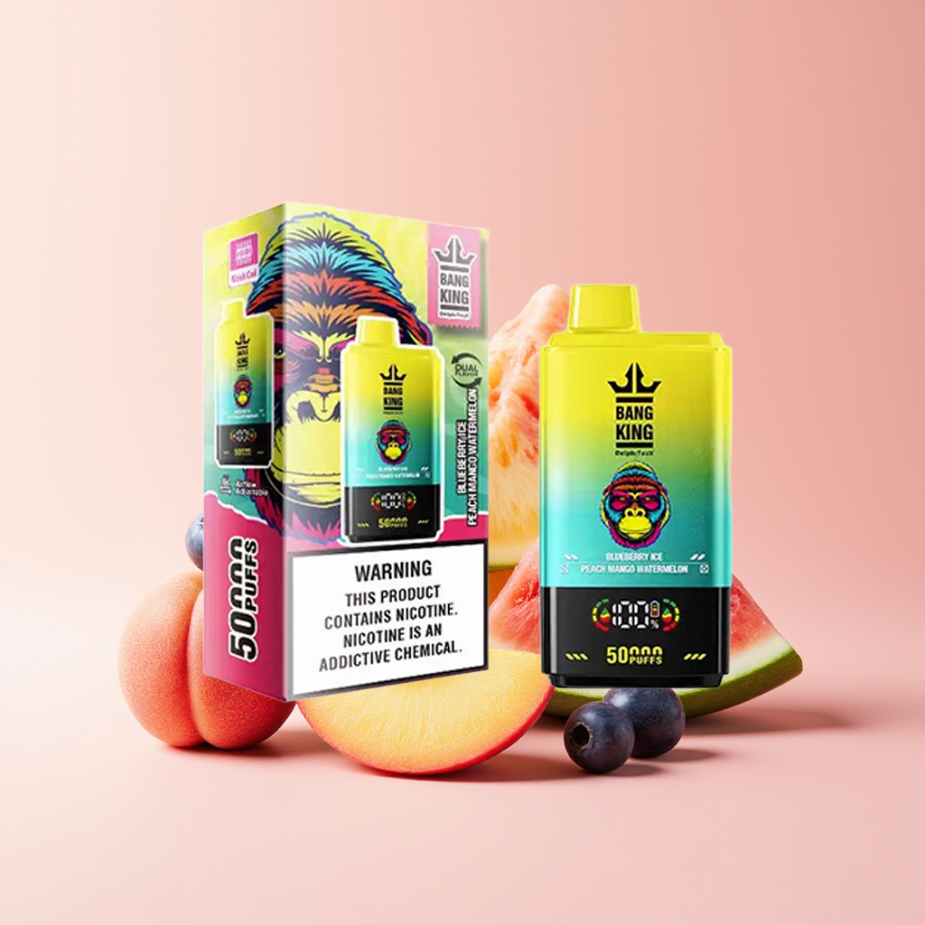 BANGKING 50000 DSK042 PUFFS BLUEBERRY ICE-PEACH MANGO WATERMELON