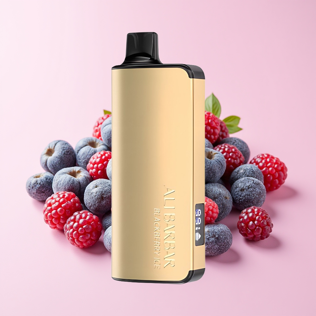 ALIBARBAR INGOT 9000 PUFFS BLACKBERRY ICE