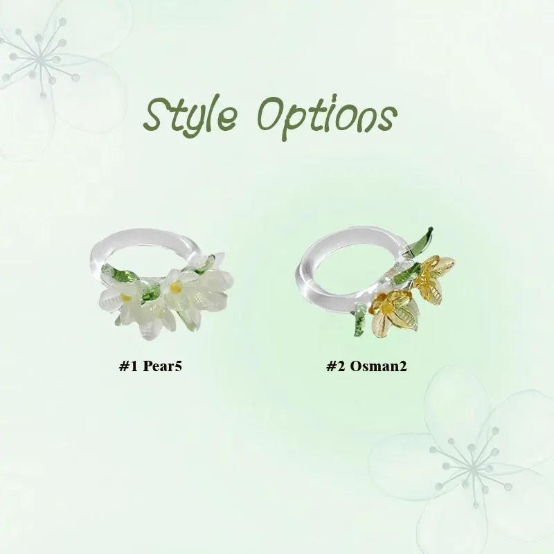Handcrafted Glass Butterfly Ring - Exquisite Personal Adornment