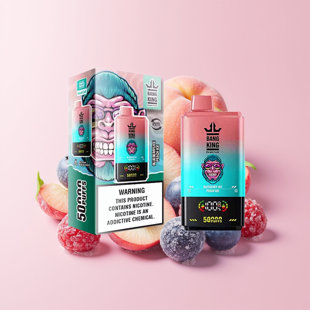 BANGKING 50000 DSK042 PUFFS BLUEBERRY ICE-PEACH ICE