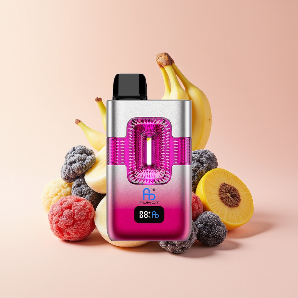 FUMOT ECO 2IN1 50K PUFFS BANANA ICE & BLACK DRAGON ICE