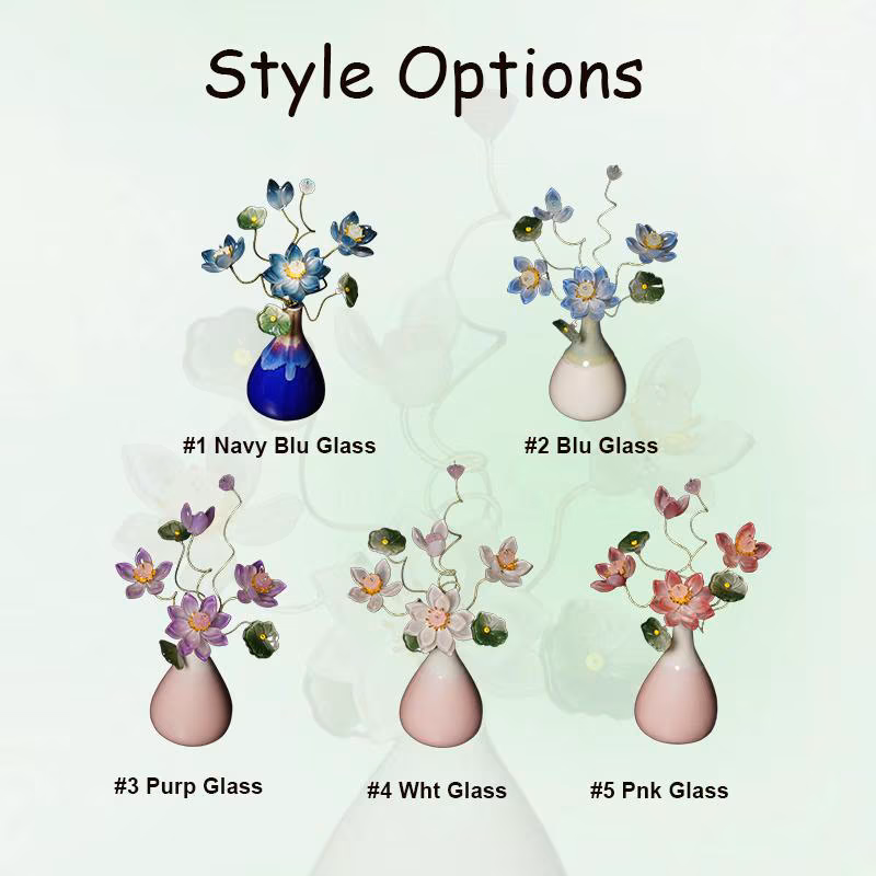 Handcrafted Floral Ornament - Mini Desktop Bouquet