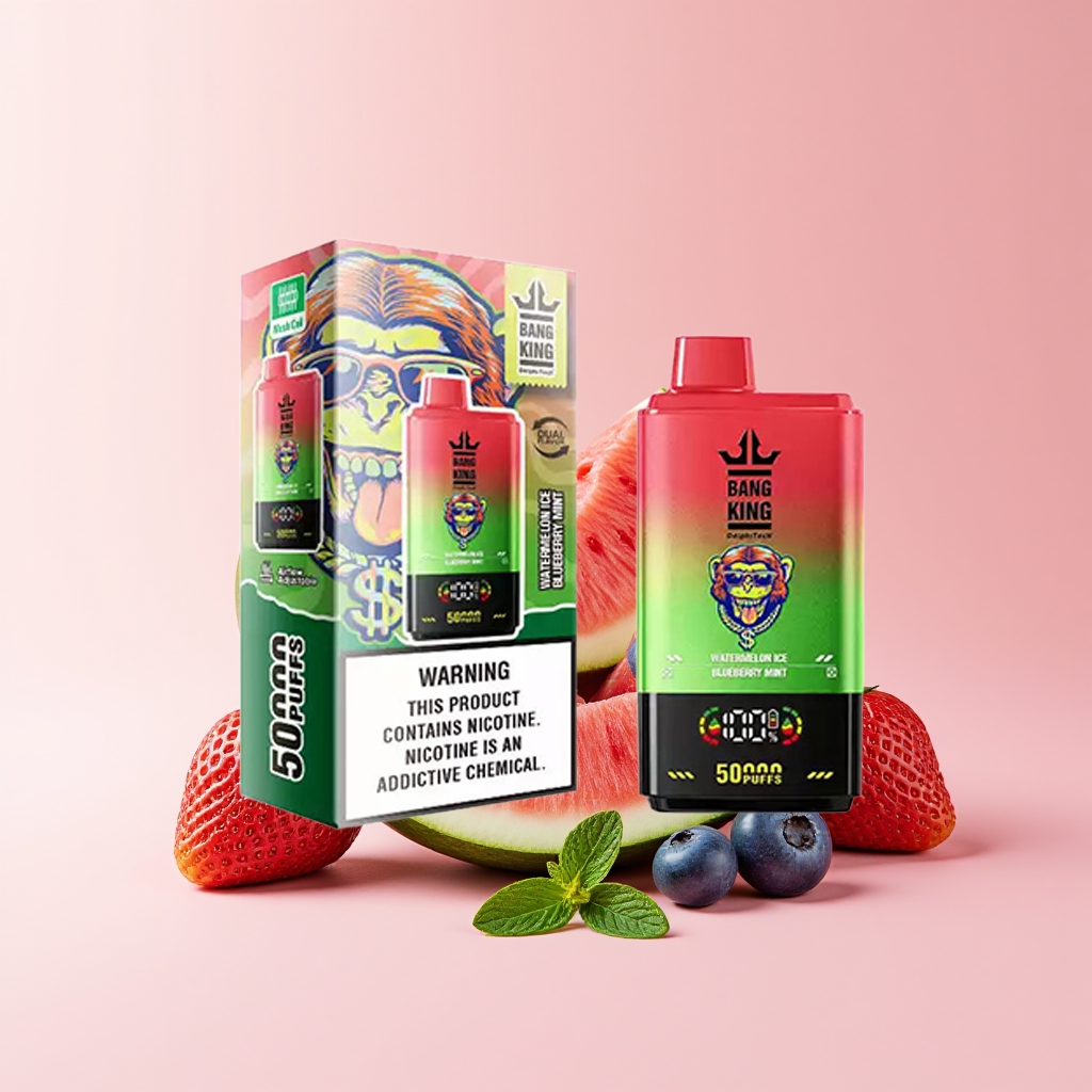 BANGKING 50000 DSK042 PUFFS WATERMELON ICE-BLUEBERRY MINT