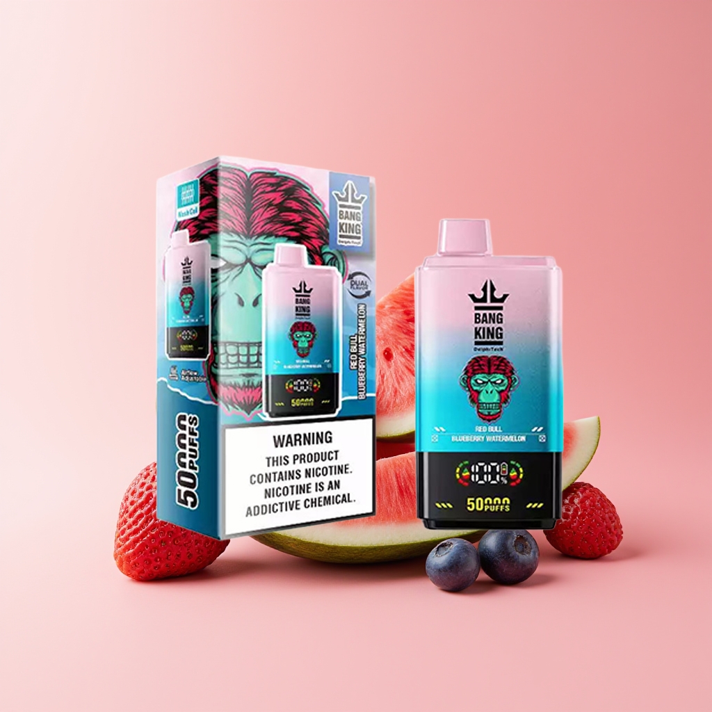 BANGKING 50000 DSK042 PUFFS RED BULL-BLUEBERRY WATERMELON