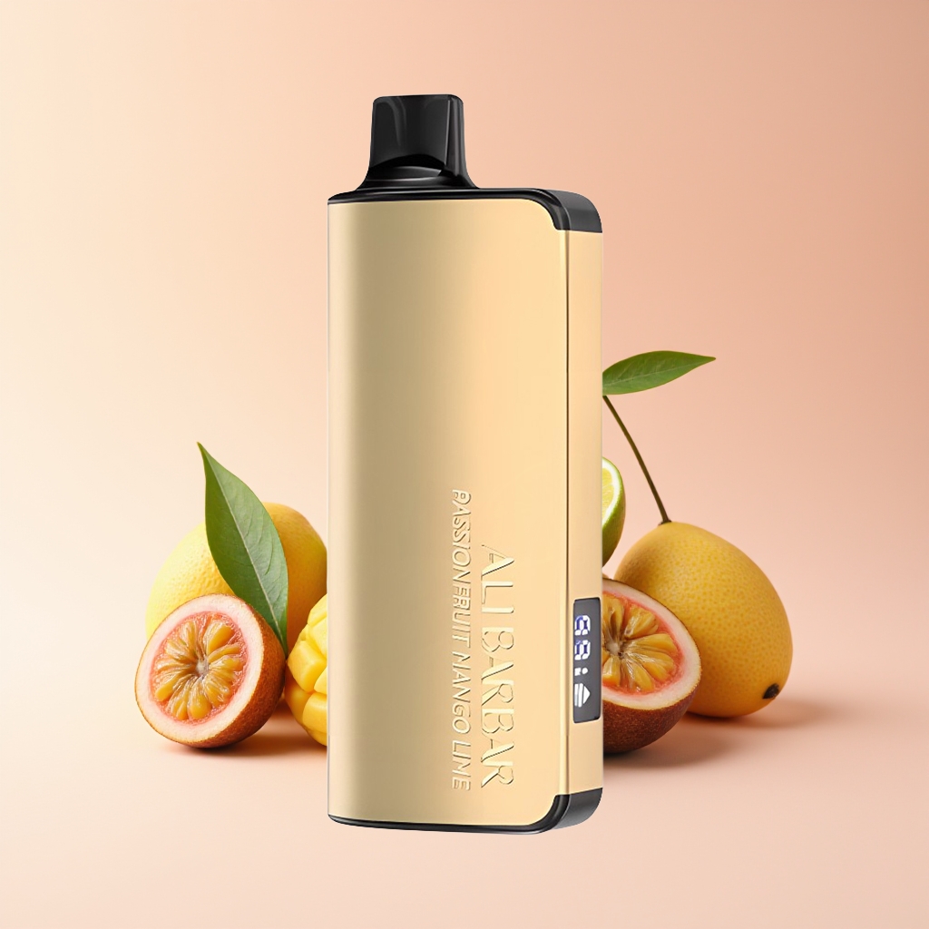 ALIBARBAR INGOT 9000 PUFFS PASSIONFRUIT MANGO LIME