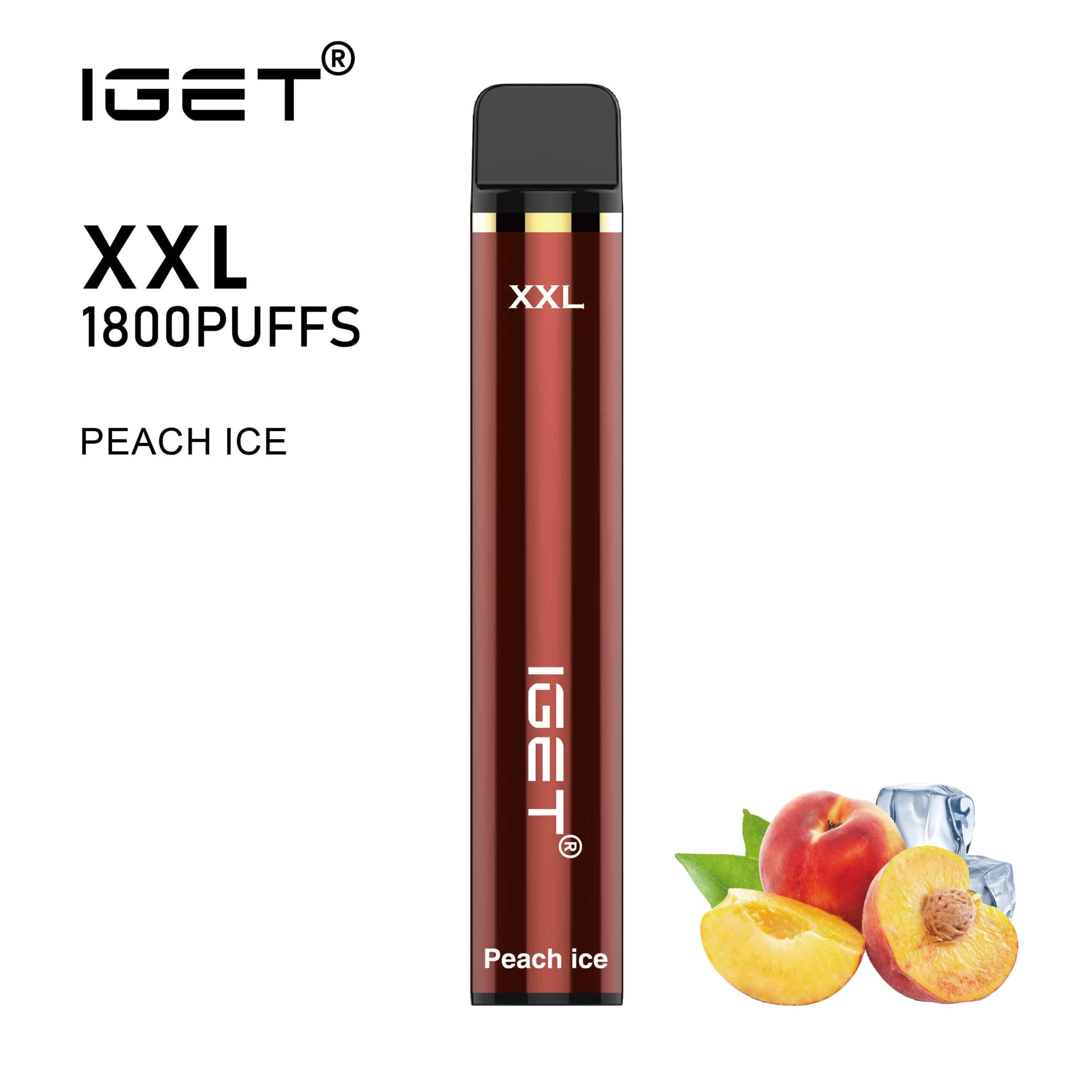 IGET XXL 1800 Puffs Peach Ice