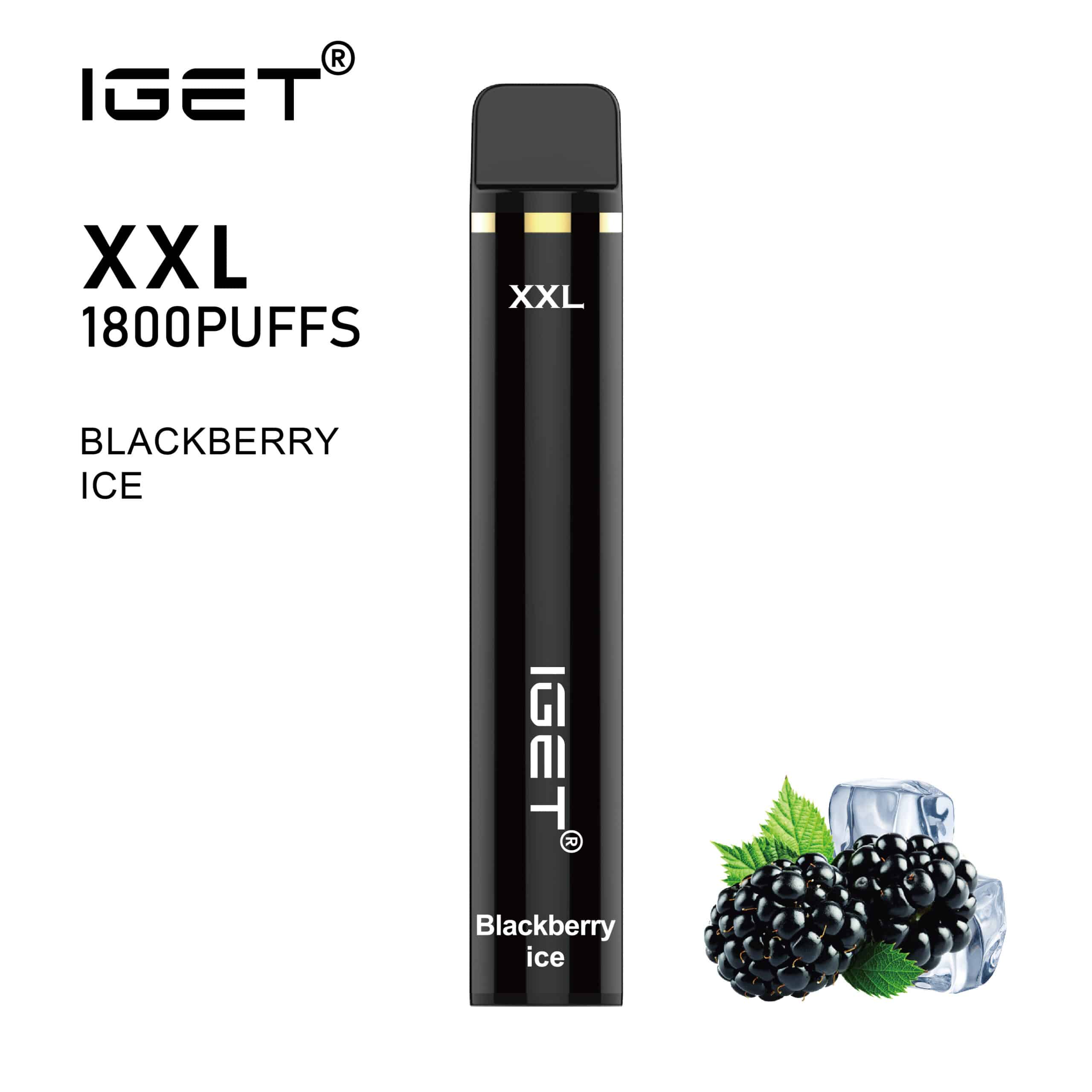IGET XXL 1800 Puffs Blackberry Ice