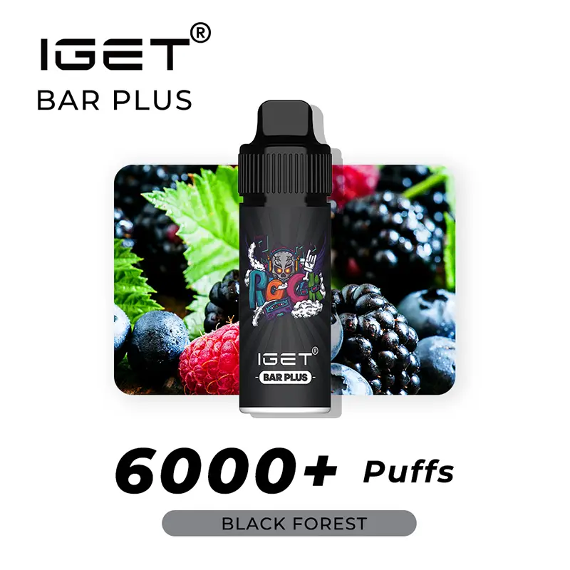 IGET Bar Plus 6000 Puffs Black Forest