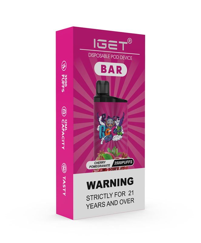 IGET Bar 3500 Puffs Cherry Pomegranate