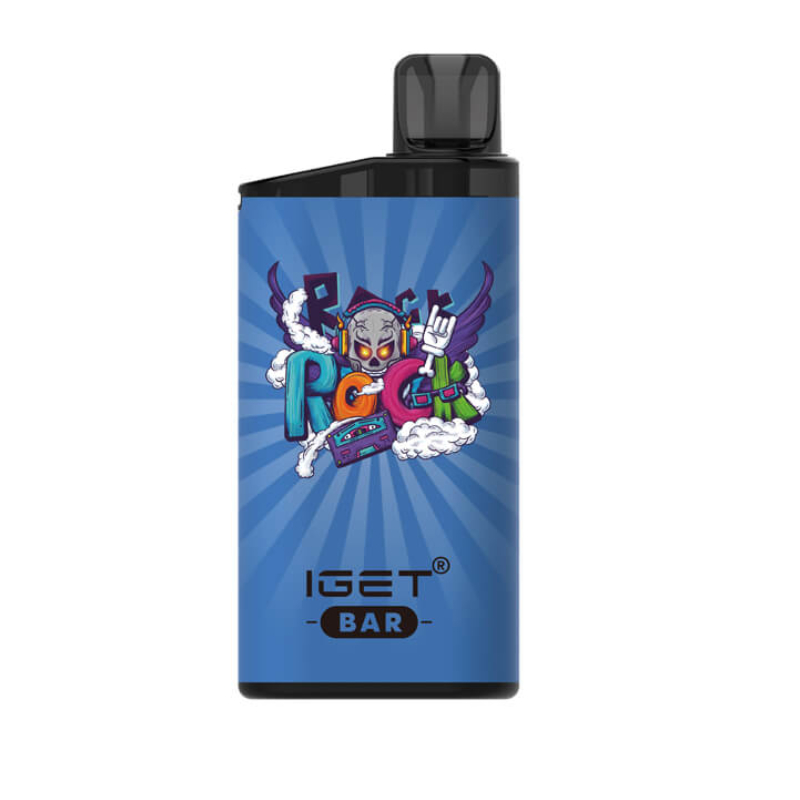 Nicotine Free IGET Bar 3500 Puffs Blackberry Raspberry