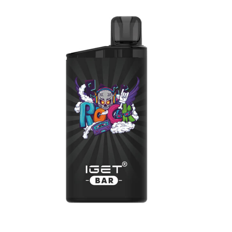Nicotine Free IGET Bar 3500 Puffs Blackberry Ice