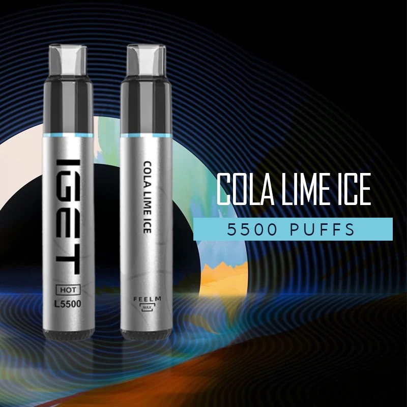 IGET Hot - 5500 Puffs Cola Lime Ice