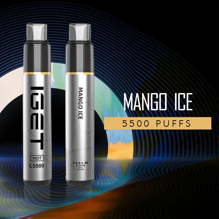 IGET Hot - 5500 Puffs Mango Ice