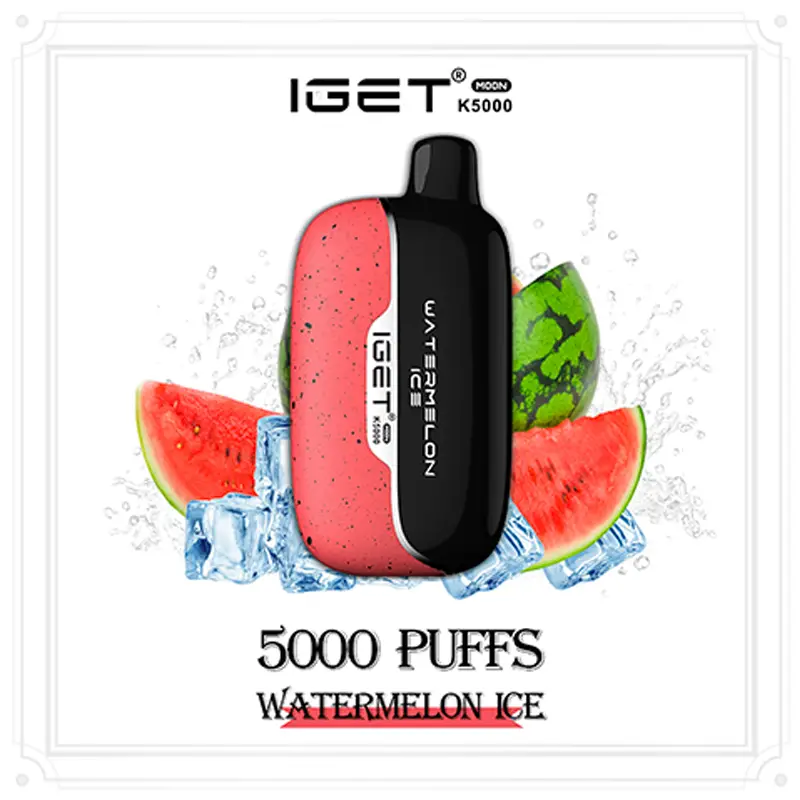 IGET Moon 5000 Puffs Watermelon Ice
