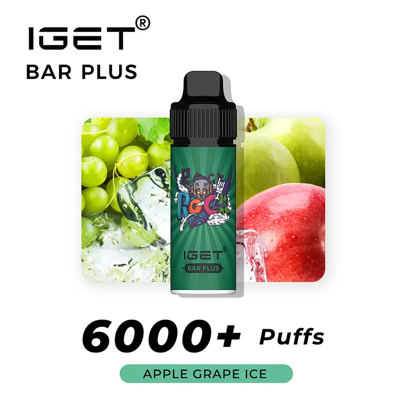 IGET Bar Plus 6000 Puffs Apple Grape Ice