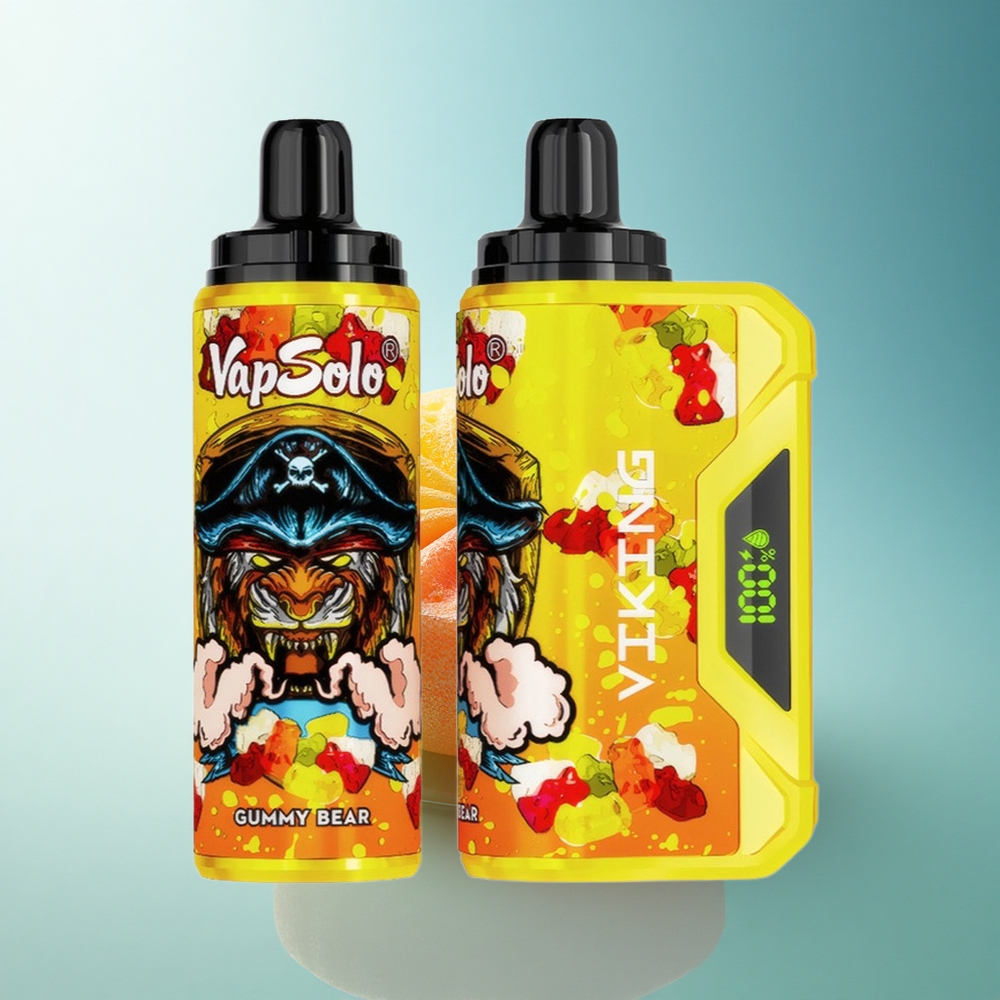 VapSolo VIKING 12000 Puffs Gummy Bear 22ml Nicotine Disposable Vape