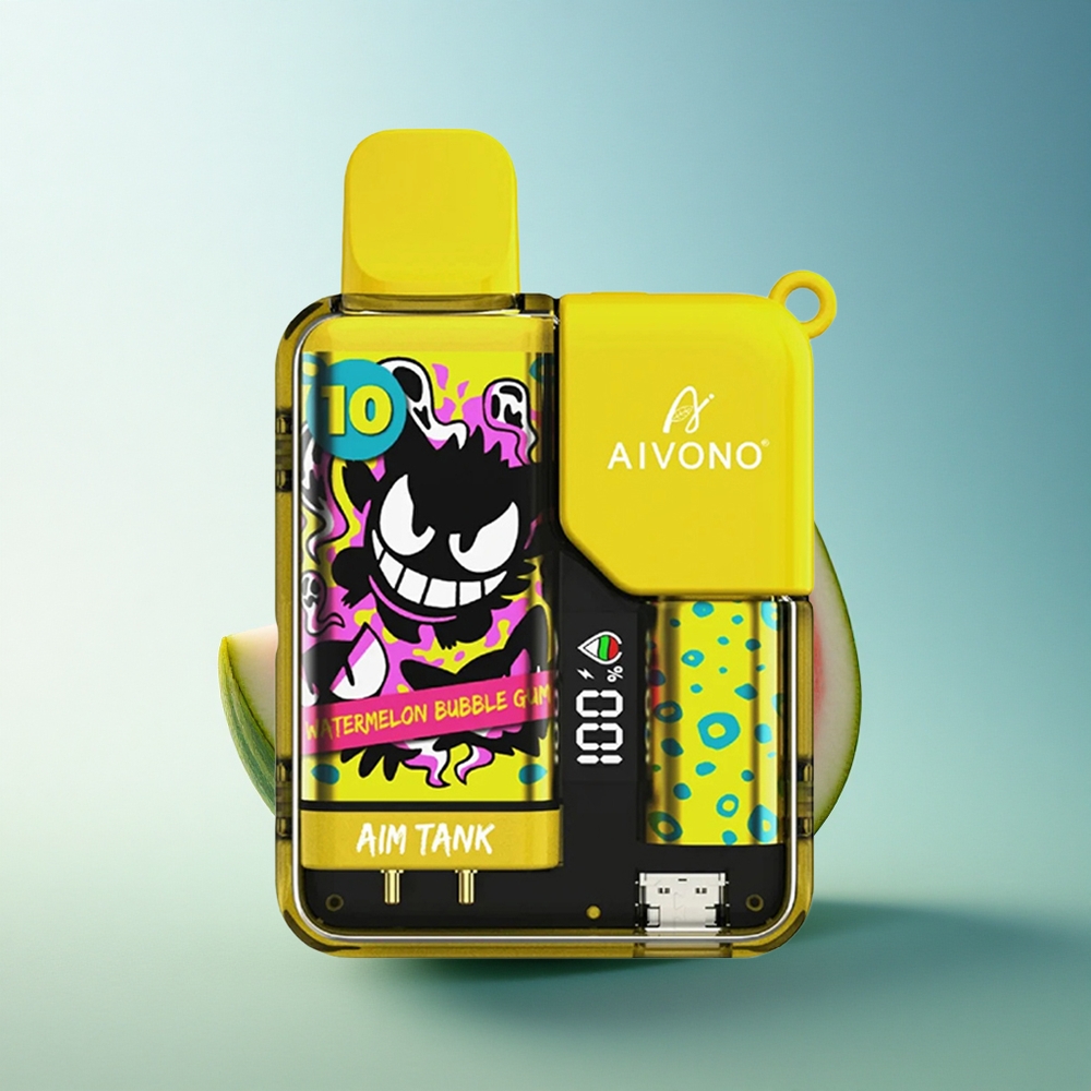 Aivono Aim Tank 9500 Puffs Watermelon Bubble Gum 650mAh 5% Nicotine