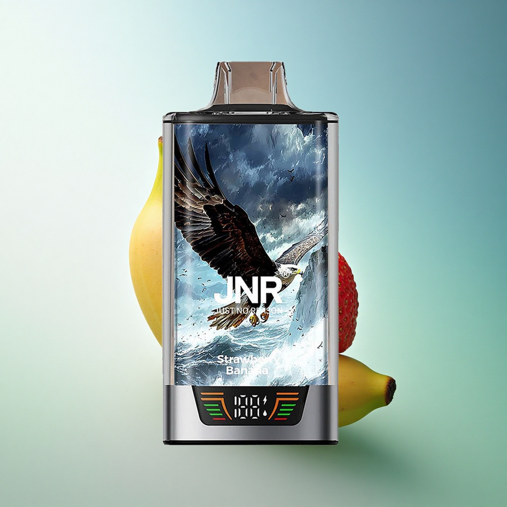 JNR Falcon Pro 28000 Strawberry Banana 30ml 950mAh Dual Mesh