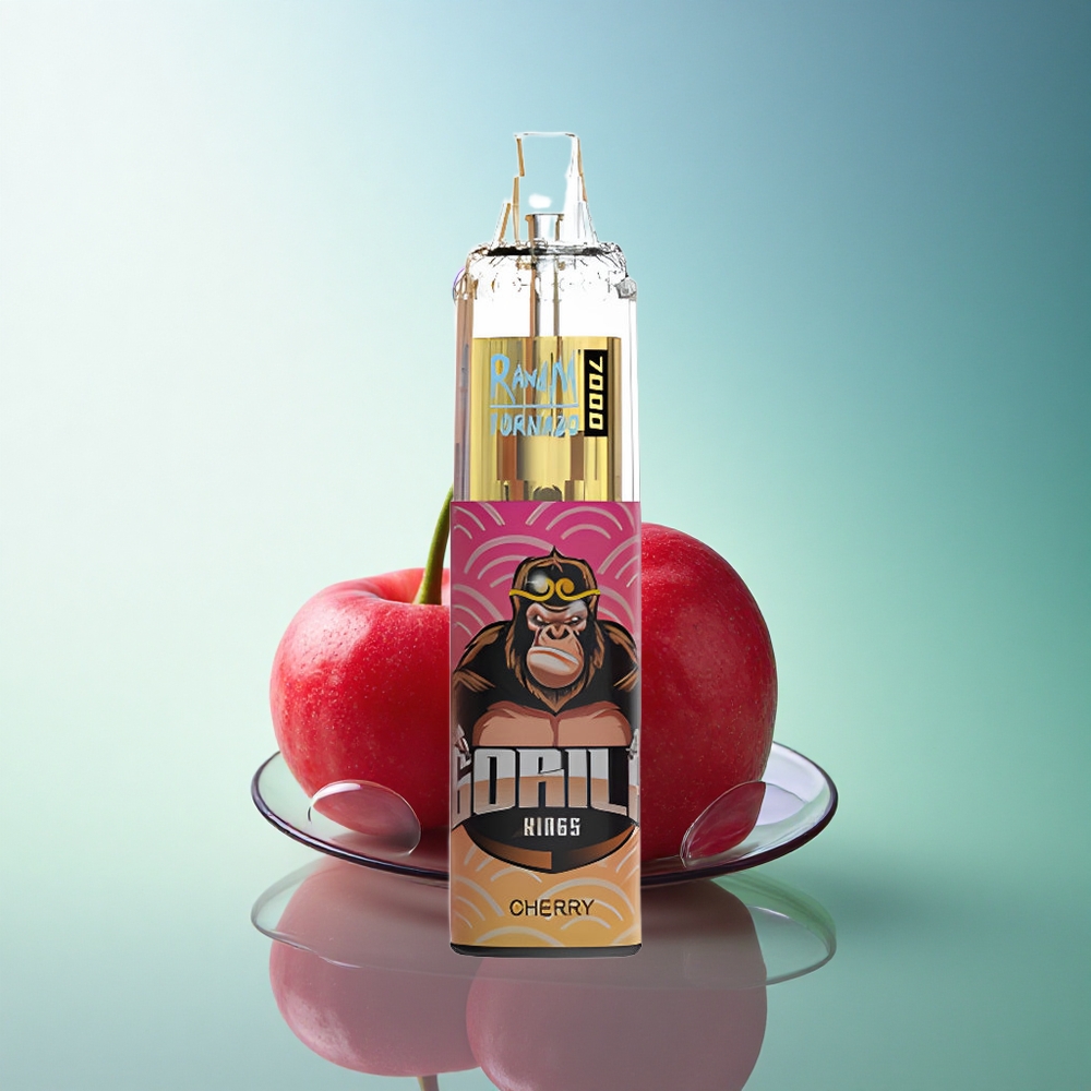 RandM Fumot Tornado 7000 Puffs Cherry Mesh 14ML 5% Nicotine