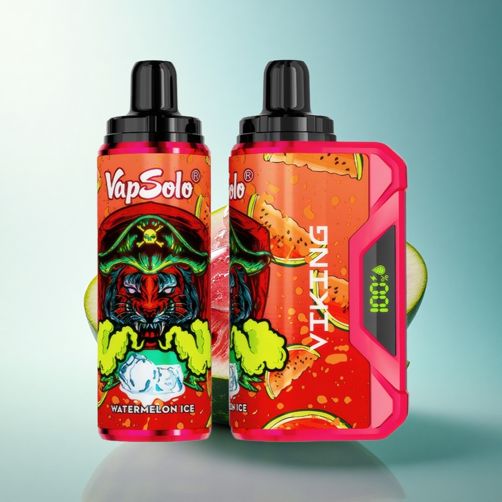 VapSolo VIKING 12000 Puffs Watermelon Ice 22ml Nicotine