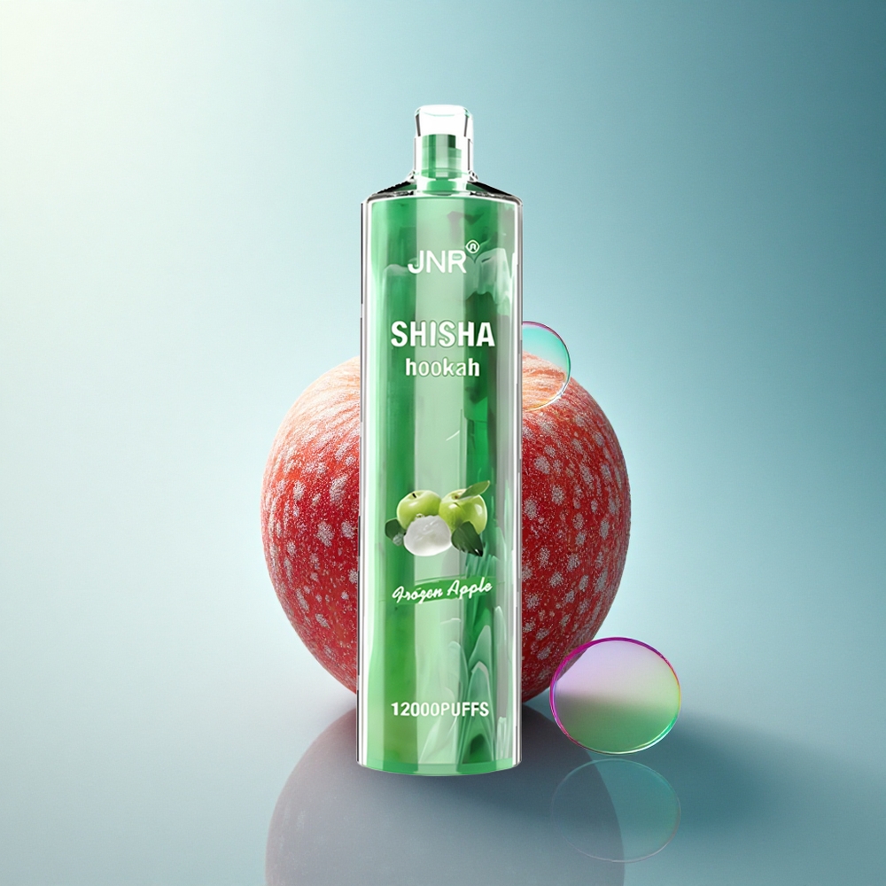 JNR Shisha Hookah 12000 Frozen Apple 750mAh 24ml