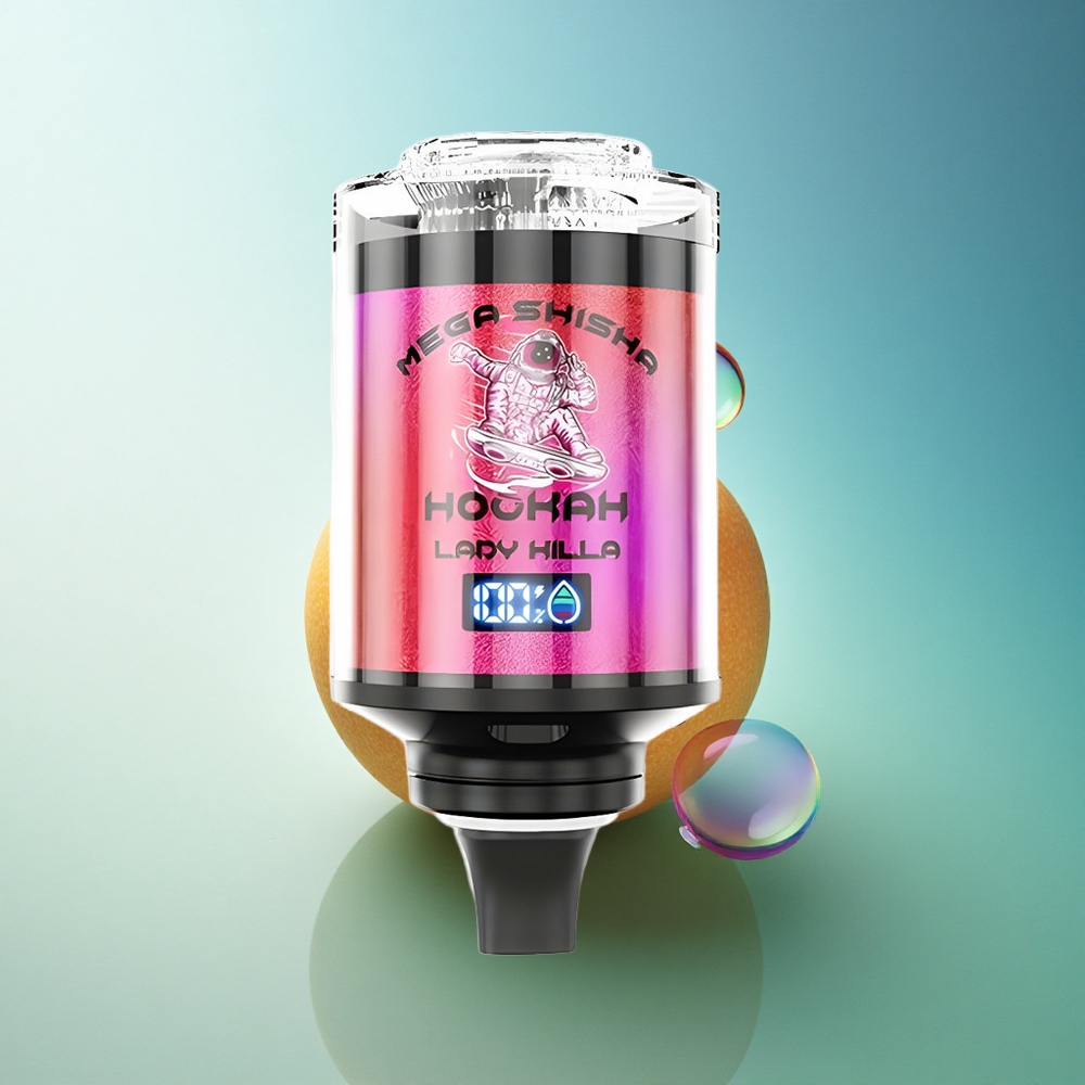 JNR Mega Shisha Hookah 100K Lady Killa 60ml 2200mAh 2% Nicotine