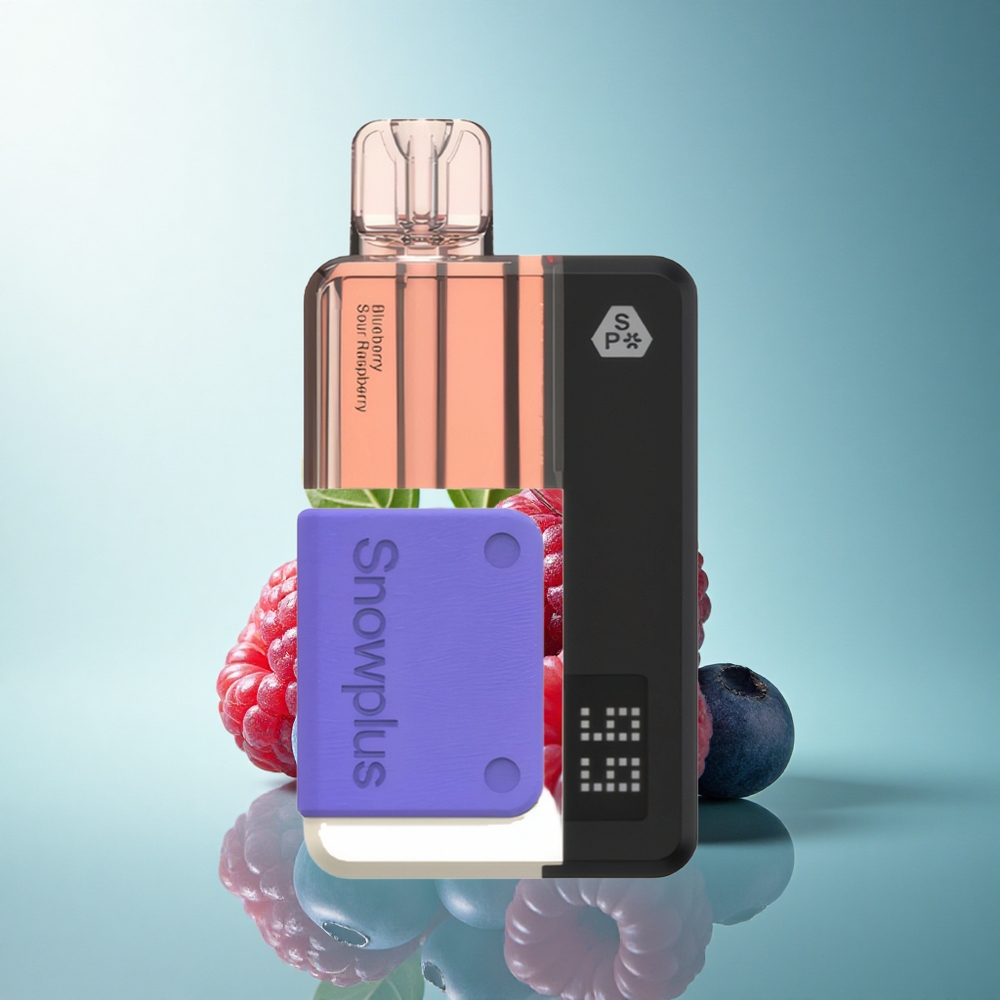 Snowplus Swift 15000 Puffs Pod Kit Blueberry Sour Raspberry Dual Mesh 1000mAh 65g