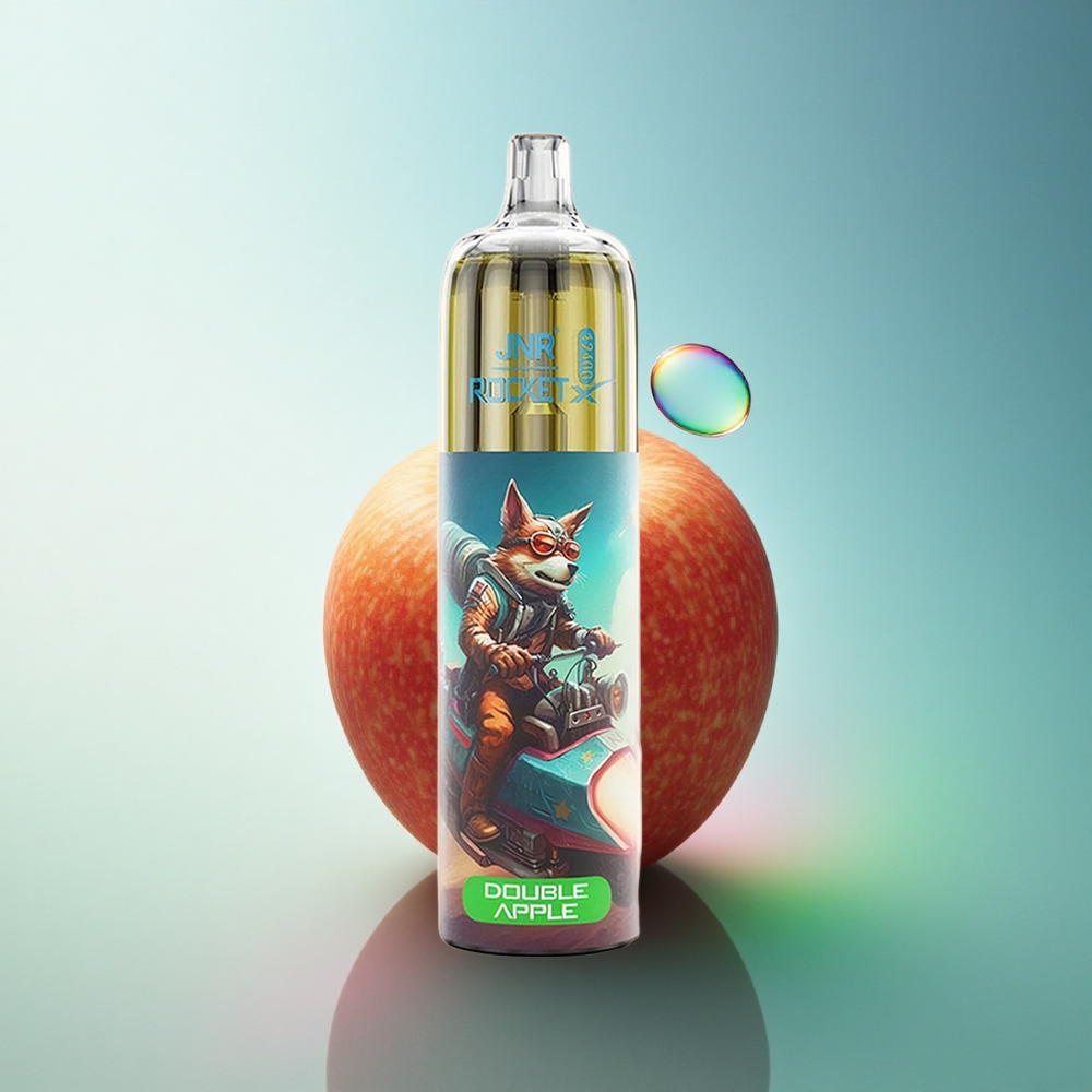 JNR Rocket-X 12400 Double Apple Mesh Coil 850mAh Adjustable Airflow