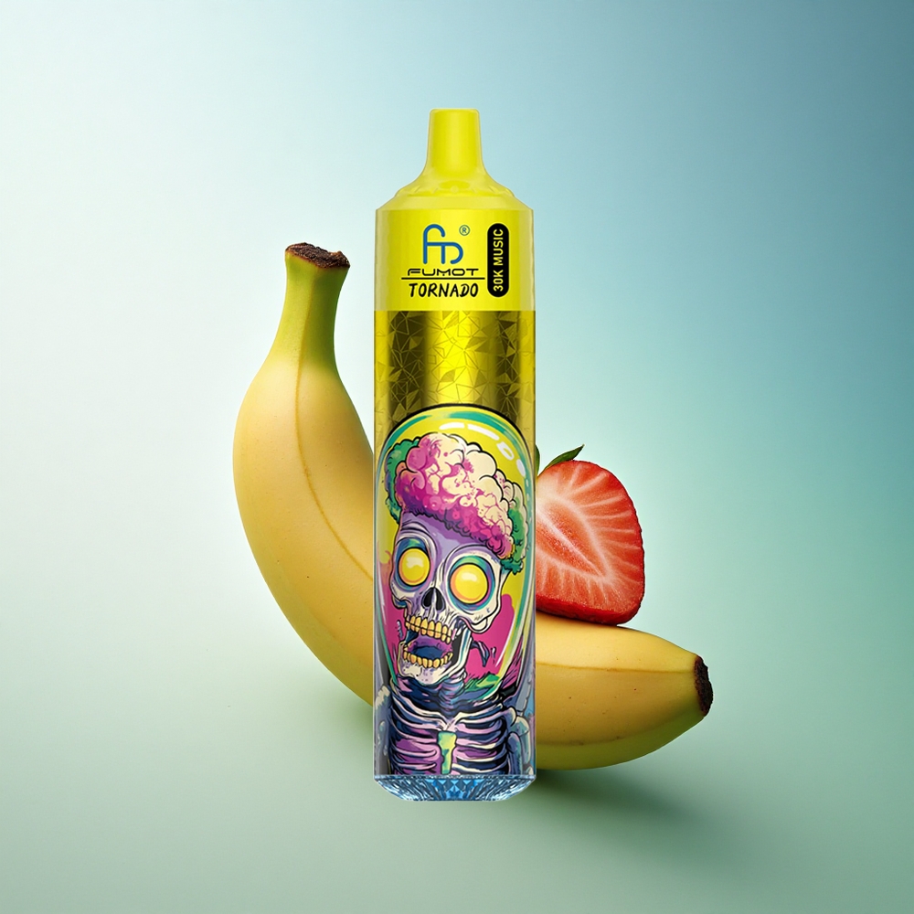 Fumot Randm Tornado 30000 Puffs Banana Strawberry 30mL 600mAh 5% Nicotine