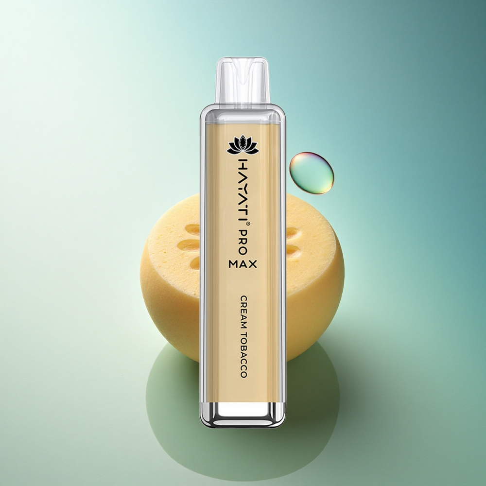 Hayati Pro Max 4000 Puffs Cream Tobacco Dual Coil 1400mAh