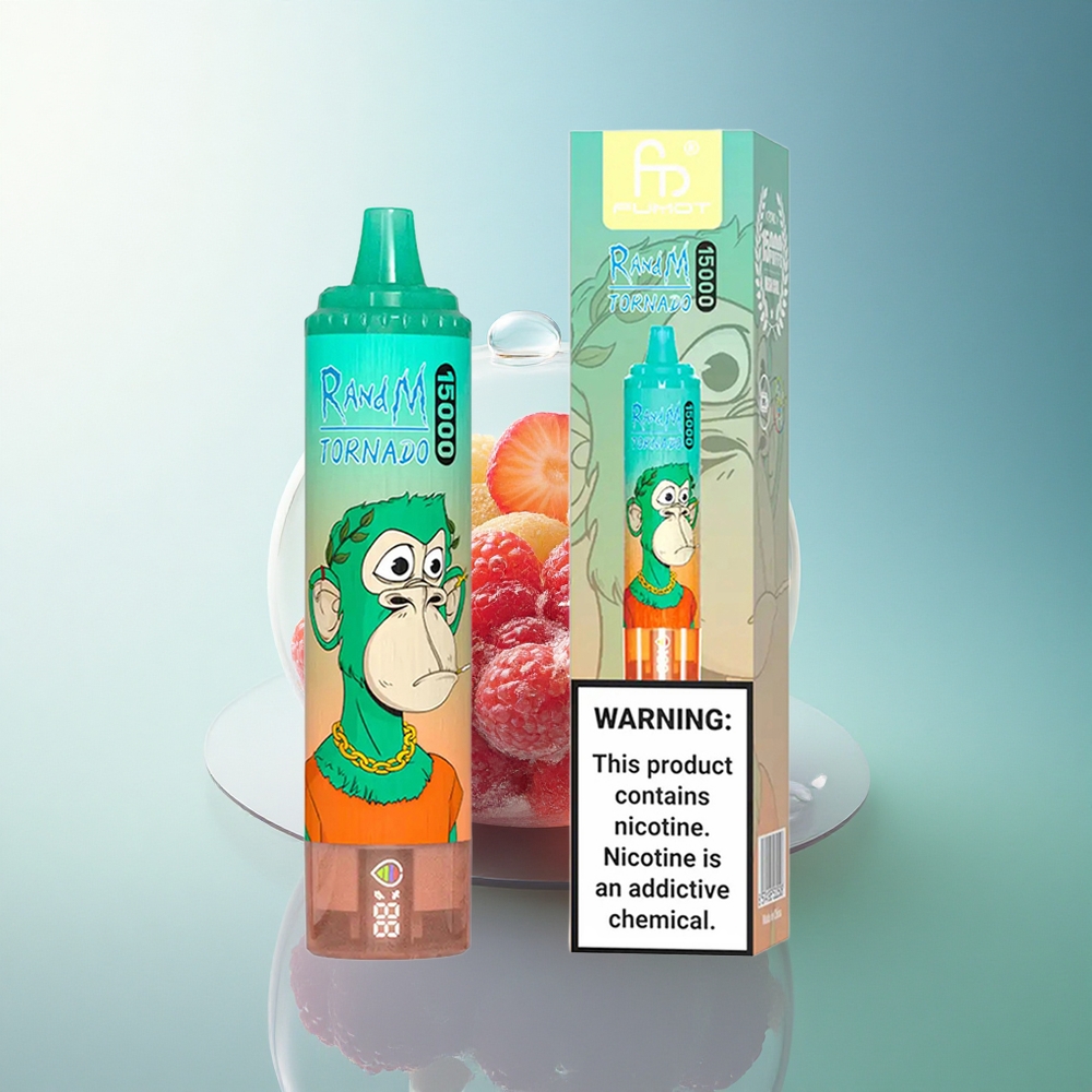 RandM Fumot Tornado 15000 Puffs Triple Berry Mesh Coil 25ml