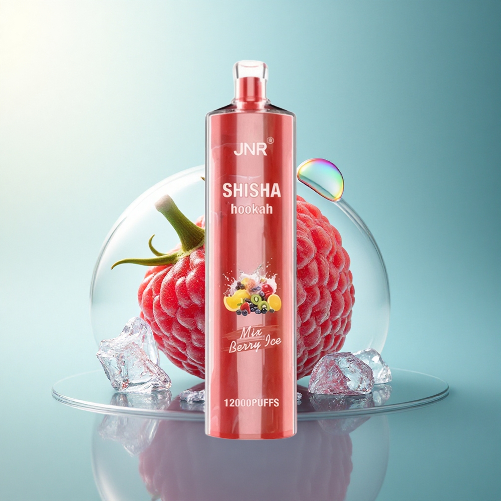 JNR Shisha Hookah 12000 Berry Ice 750mAh 24ml 0% Nicotine