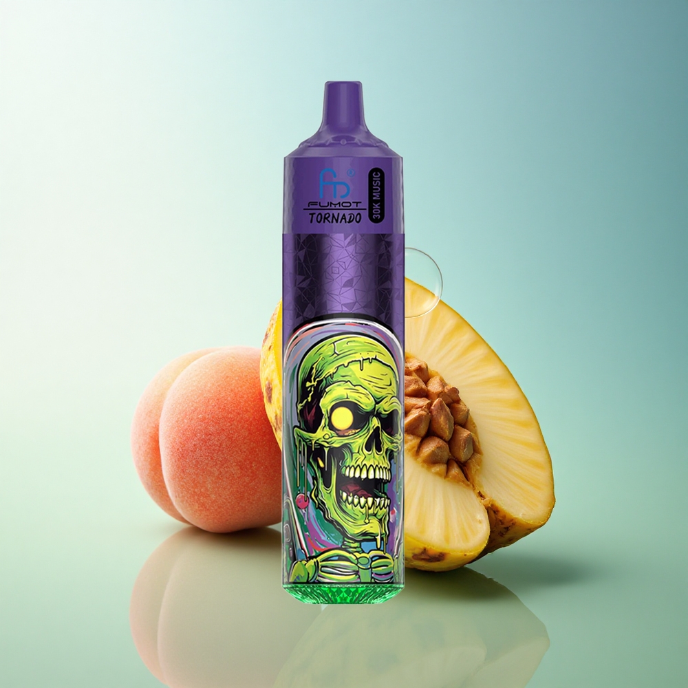 Fumot Randm Tornado 30000 Puffs Peach Mango Pineapple 30mL 5% Nicotine 600mAh