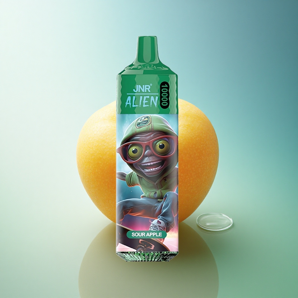 JNR Alien 10000 Sour Apple RGB LED 850mAh