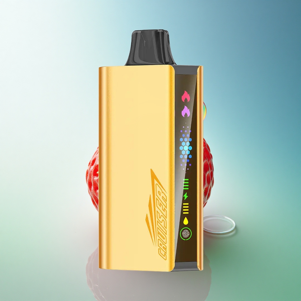 JNR Cruiser 12000 Strawberry Dual Mesh 3500mAh Nicotine Vape