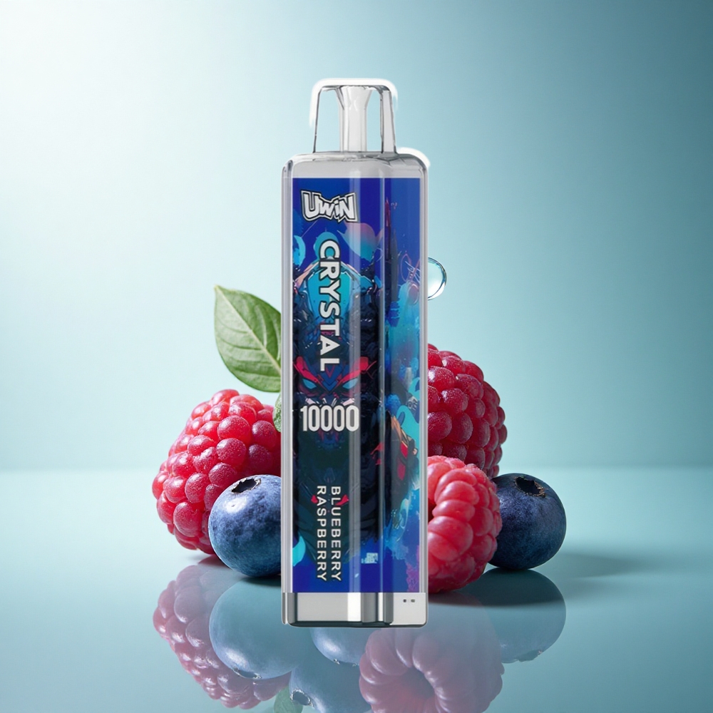 Uwin Crystal 10000 Puffs Blueberry Raspberry RGB 650mAh 18ml 0.8Ohm