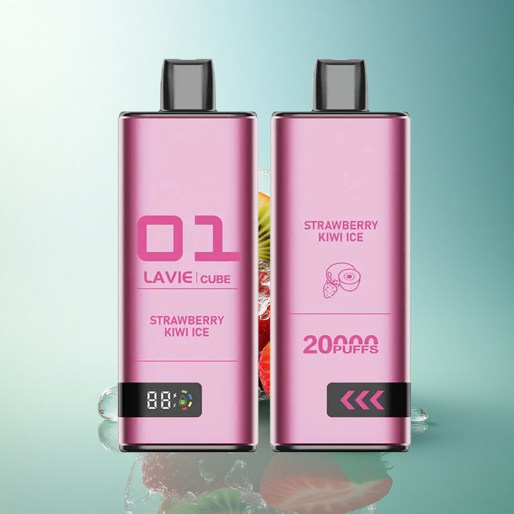 Lavie Cube 20000 Puffs Strawberry Kiwi Ice 28mL 5% Nicotine